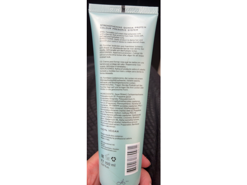 Stockholm Sweden Ref Curl Cream, 5.07 fl oz/150 mL