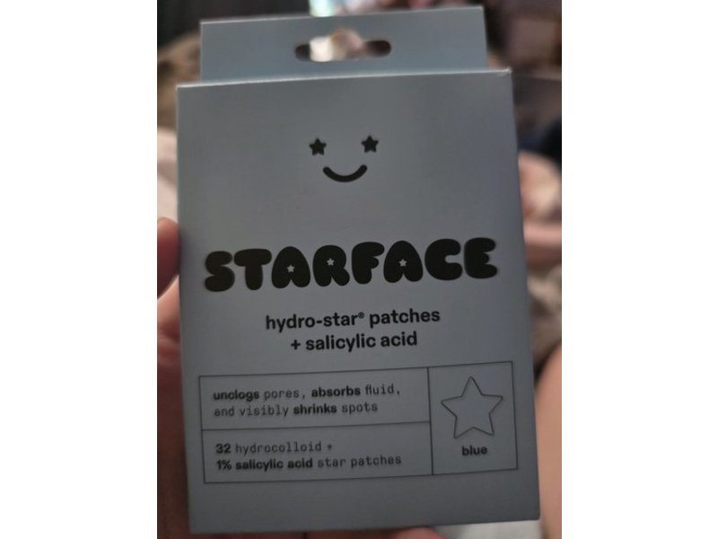 Starface Hydro-Star Patches , Blue, 32 Count
