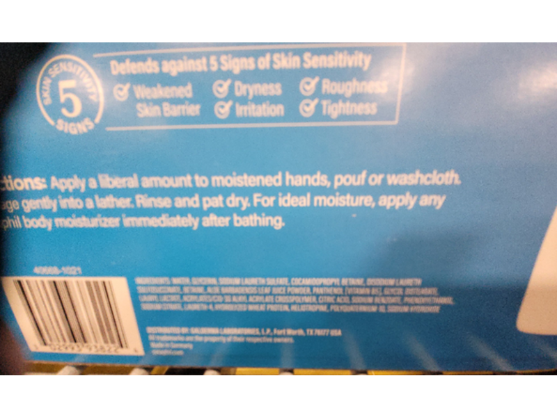 Cetaphil Ultra Gentle Body Wash, Dry to Normal, 16.9 fl oz|500 mL, Pack Of 3