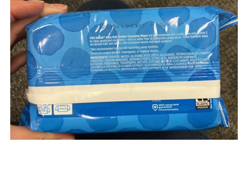 CVS Health Ultra-Soft Toddler Cleansing Wipes, 180 Count