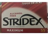 Stridex Acne Control Maximum Alcohol Soft Touch pads, 55 Count - Image 3