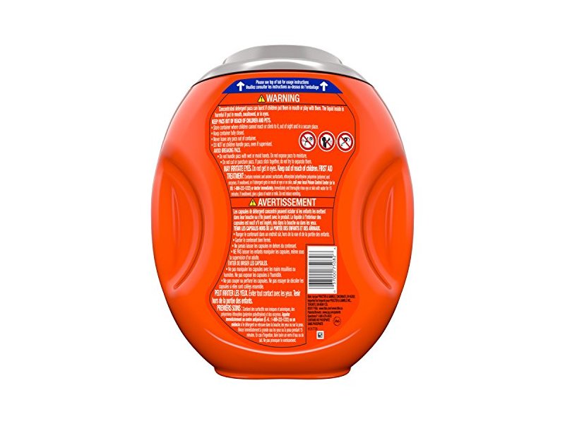 Tide Plus Pods 4 In 1 Ultra Oxl Laundry Detergent, 61 Count, 64 oz/3.93 lb