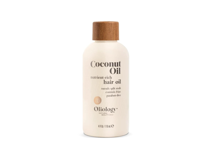 Oliology Nutrient-Rich Hair Oil, Coconut Oil, 4 fl oz/118 mL