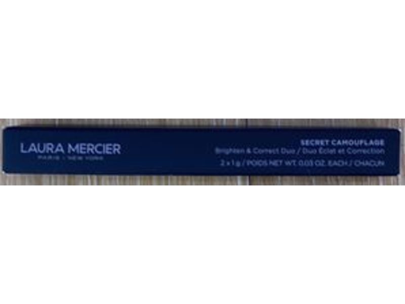 Laura Mercier Secret Camouflage Duo Stick Concealer, 0.5N Very Fair With Neutral Undertones, 0.03 oz/1 g
