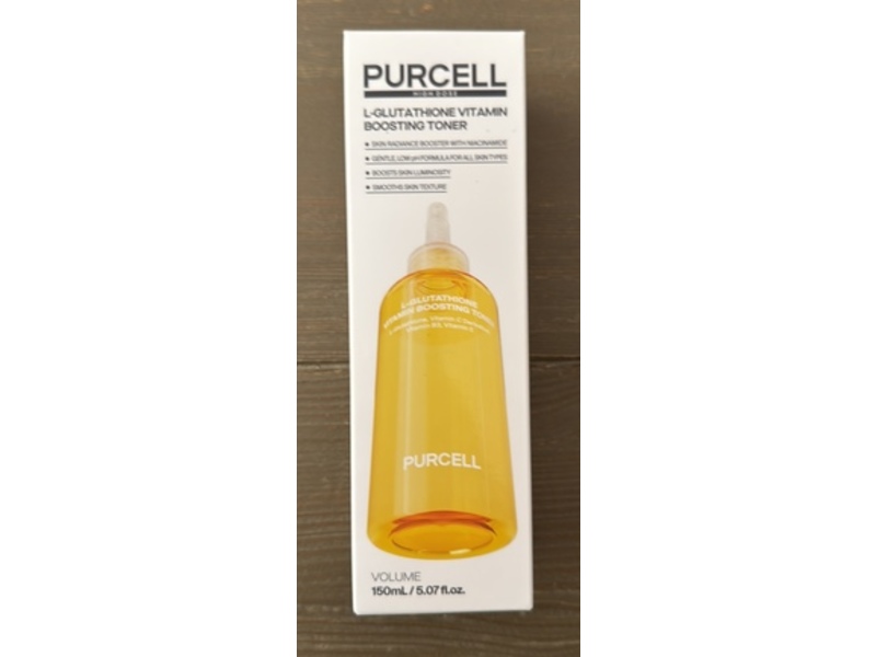 Purcell L-Glutathione Vitamin Boosting Toner, 5.07 fl oz/150 mL