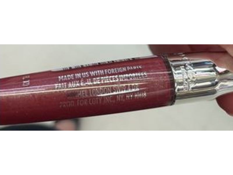 Rimmel Stay Glossy Last & Shine Lipgloss, 340 Captivate Me!, 0.18 fl oz