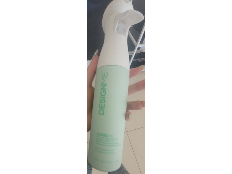 DesignMe Gloss.Me Shine & Heat Protector Infinite Mist, 8.5 oz/250 g