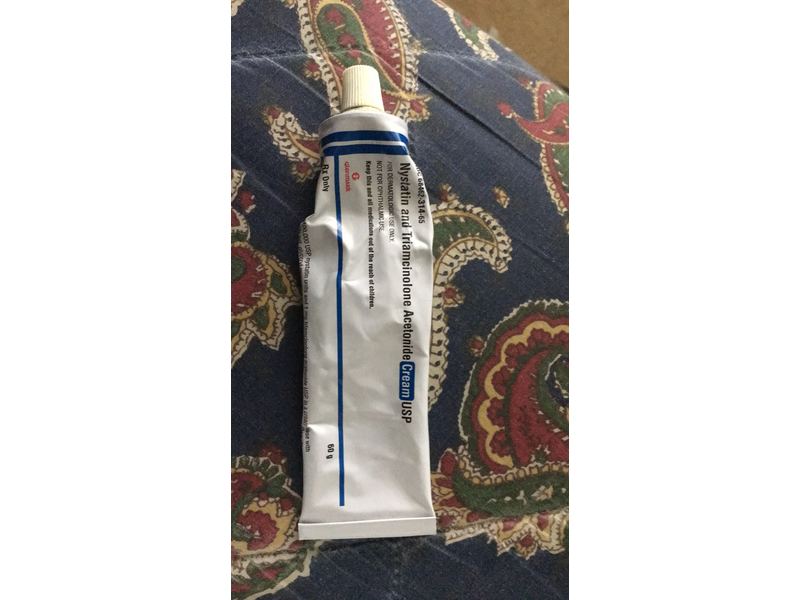 Nystantin and Triamcinolone Acetonide Cream USP (RX), 60g, Glenmark Pharmaceuticals, Inc