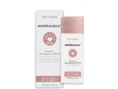 Red Aspen Mineral Sunscreen, SPF 50, 1.35 fl oz/30 mL