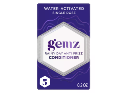 Gemz Rainy Day Anti-Frizz Conditioner, 0.2 oz/7 g, 5 Count