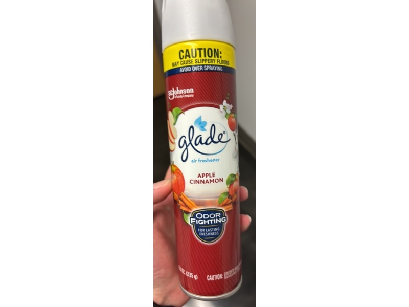 Glade Air Freshener, Apple Cinnamon, 8.3 oz/235 g