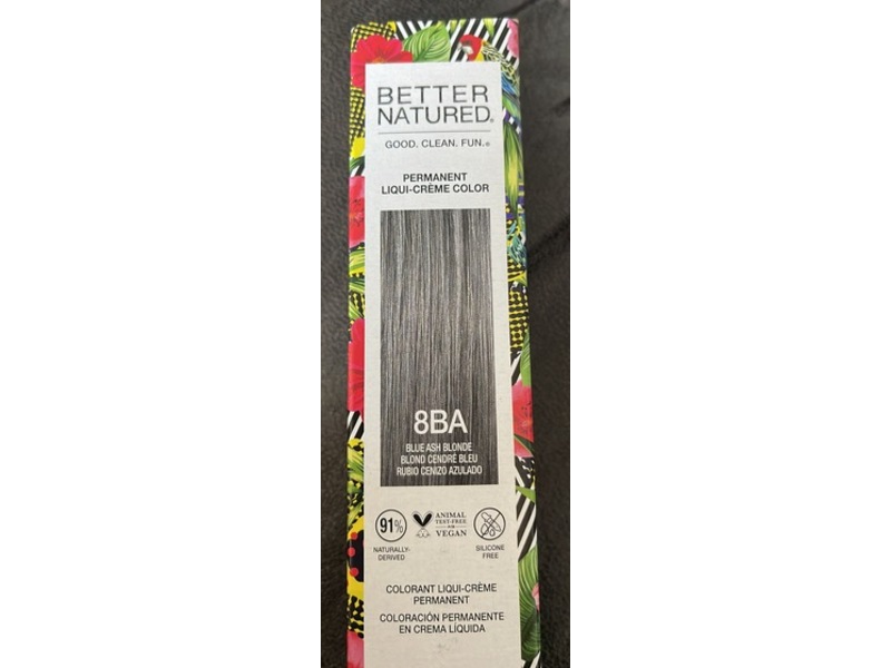 Better Natured Permanent Liqui-Creme Color, 8BA, 2 fl oz/60 mL