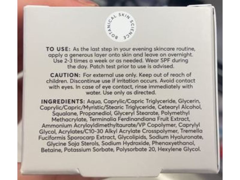 Naturium Intense Overnight Sleeping Cream, 1.7 oz/50 g