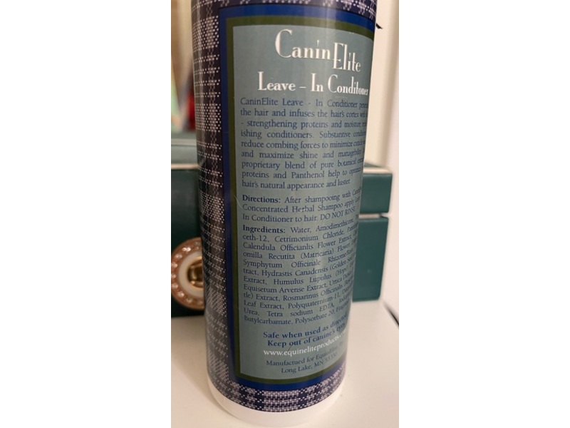 Canine Elite Leave-In Conditioner, 16 fl oz/473 mL
