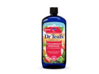 Dr Teals Pure Epsom Salt, Straeberry Serenade, 34 fl oz/1000 mL - Image 2