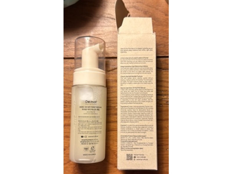 De:maf Here-Oh My First Serum, 1.69 fl oz/50 mL