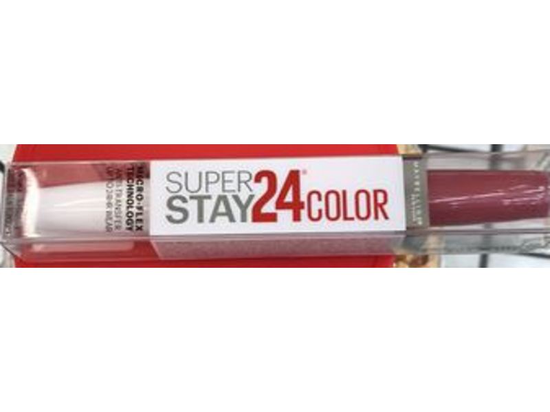 Maybelline New York Super Stay 24 Color Lipstick, Step 2 Balm Topcoat, Timeless Rose, 0.063 oz/1.6 g