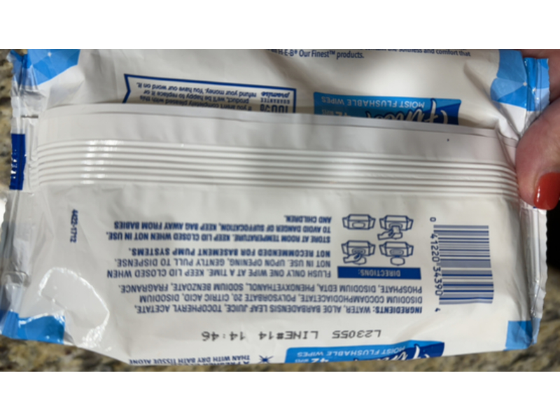 H-E-B Our Finest Moist Flushable Wipes, 42 Count