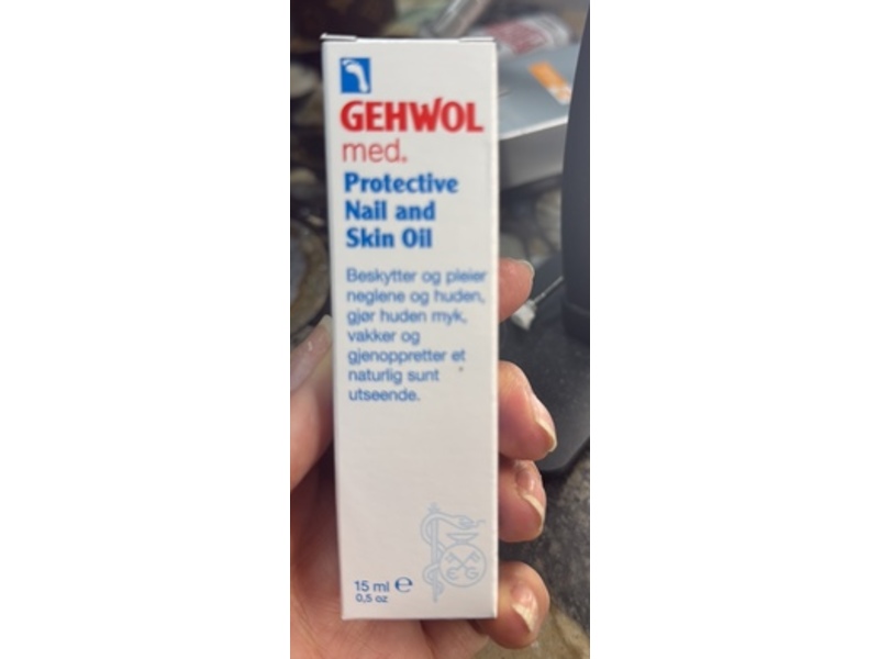 Gehwol Med. Protective Nail And Skin Oil, 0.5 oz/15 mL