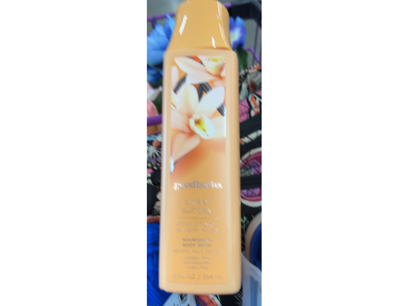 Goodbaths Nourishing Body Wash, Aloe Vera & Vitamin E, 13 fl oz/384 mL