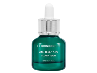 Bring Green Blemish Serum, Zinc Teca 1.2%, 0.84 fl oz/25 mL