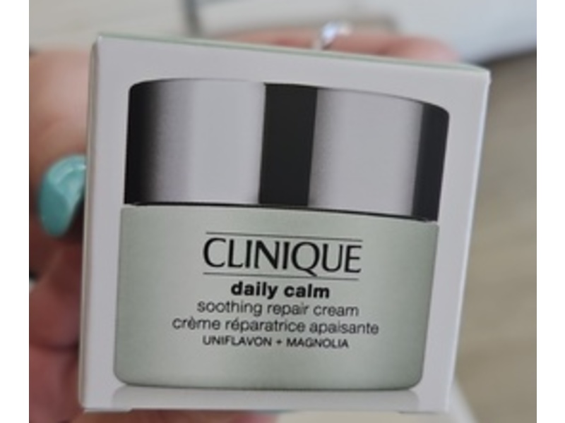 Clinique Daily Calm Soothing Repair Cream, Uniflavon + Mangolia, 0.5 fl oz