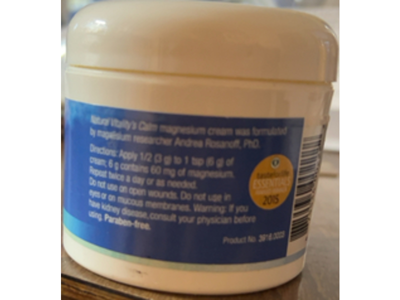 Natural Vitality Calm Nourishing Skin Cream, 4 fl oz/118 mL