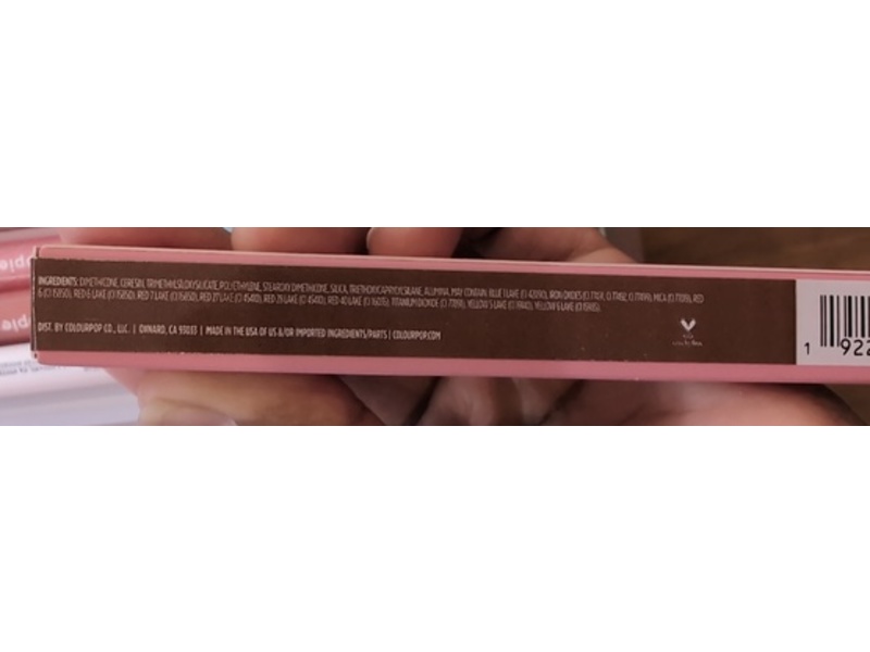 ColourPop Lippie Pencil Lip Liner, BFF 3 Deep Nude Brown, 0.035 oz/1 g