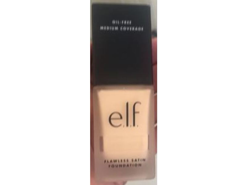 E.l.f. Cosmetics Flawless Satin Finish Foundation, Oil-Free, Medium Coverage, 120 Pearl, 0.68 fl oz/20 mL