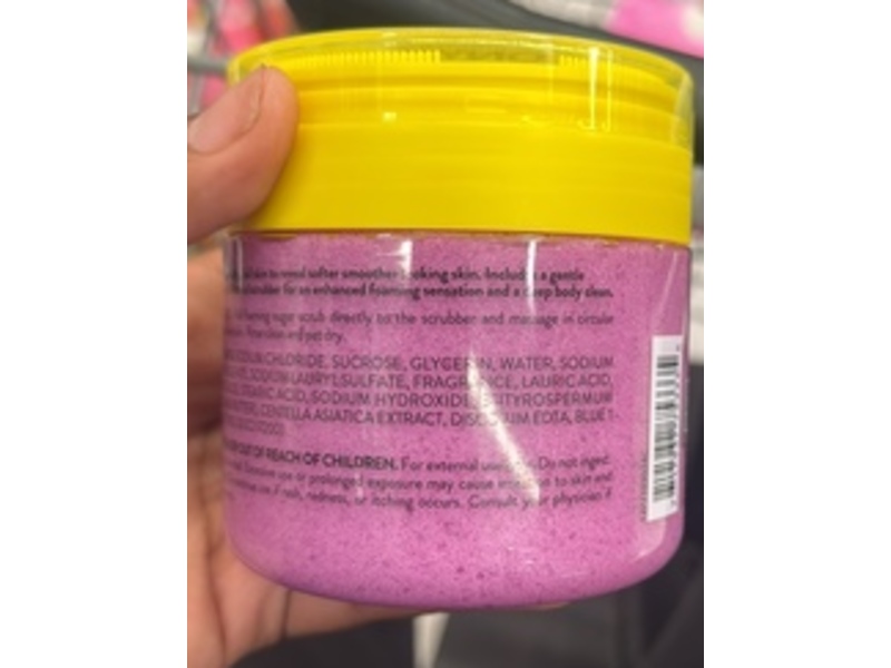 Onyx Professional Foaming Body Scrub, Amber Escape, 16 fl oz/453 g