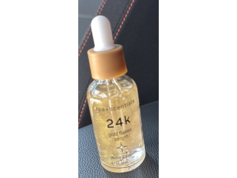 Spa Scentials 24 K Gold Flakes Serum, 1 fl oz/30 mL