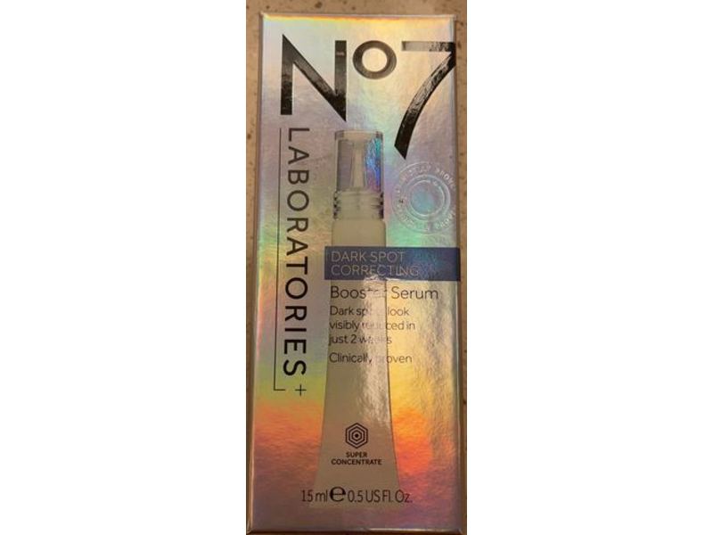 No7 Laboratories Dark Spot Correcting Booster Serum, 0.5 fl oz/15 mL