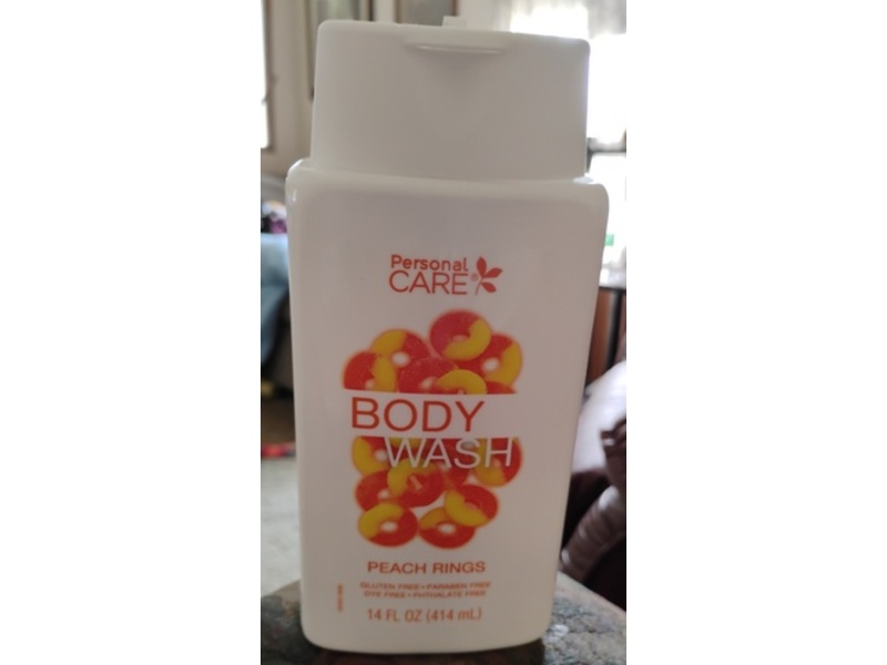 Personal Care Body Wash, Peach Rings, 14 fl oz/414 mL