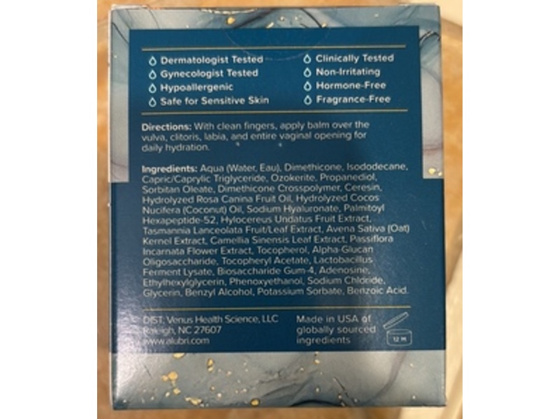 Alubri Vulva Balm, 1.7 oz/50 g