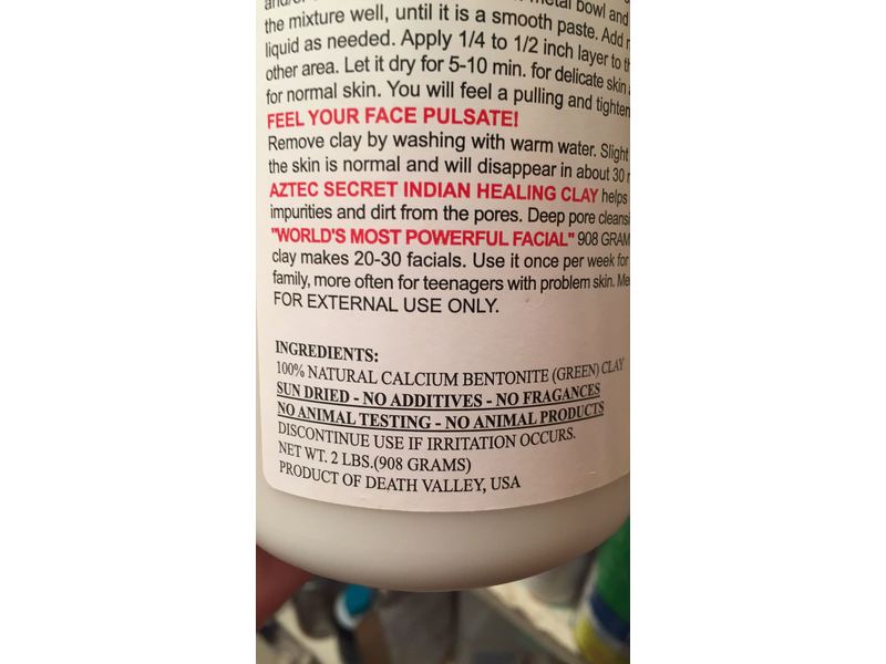 Aztec Secrets Indian Healing Bentonite Clay, 908 g