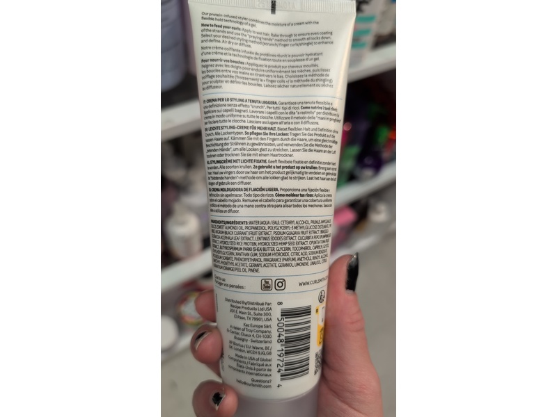 Curlsmith Feather-Light Protein Cream, 8 fl oz/237 mL