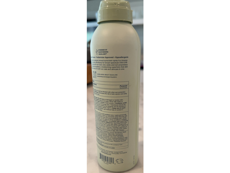 Pipette Baby Mineral Sunscreen Spray, SPF 30, 6 fl oz/177 mL