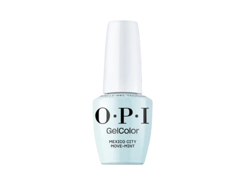O.P.I Gel Color Nail Polish, Mexico City Move Mint, 0.5 fl oz/15 mL