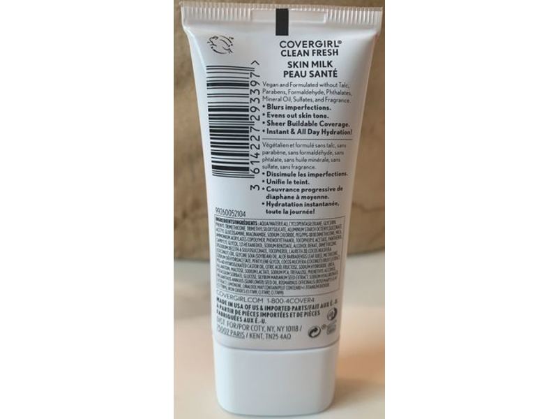 Covergirl Clean Fresh Skin Milk Foundation, 560 Medium, 1 fl oz/30 mL