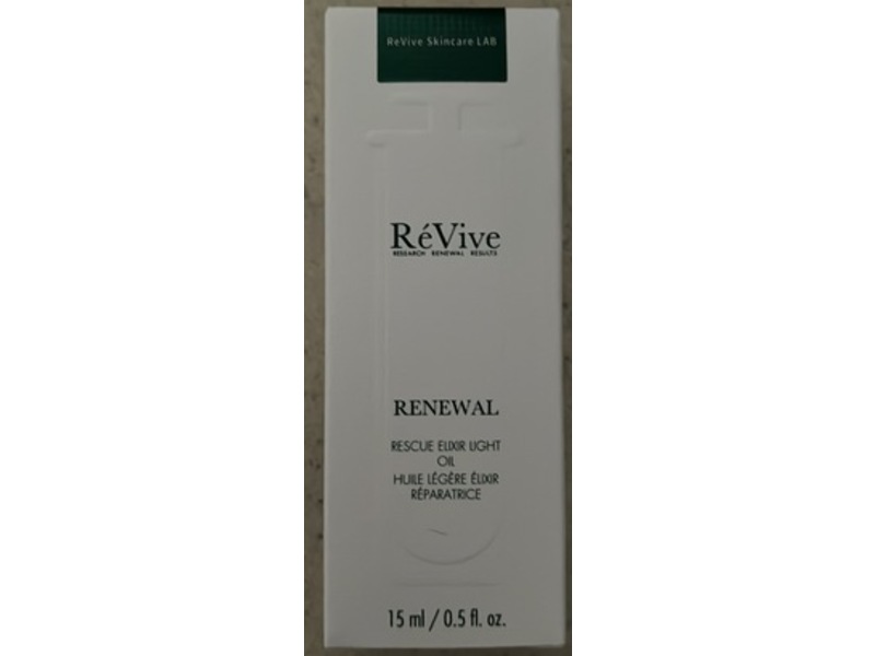 ReVive Renewal Rescue Elixir Light Oil, 0.5 fl oz/15 mL