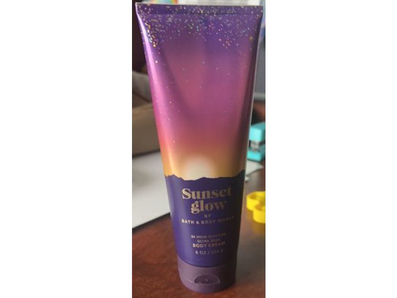 Bath & Body Works Sunset Glow Body Cream, 8 oz/226 g, Pack Of 3