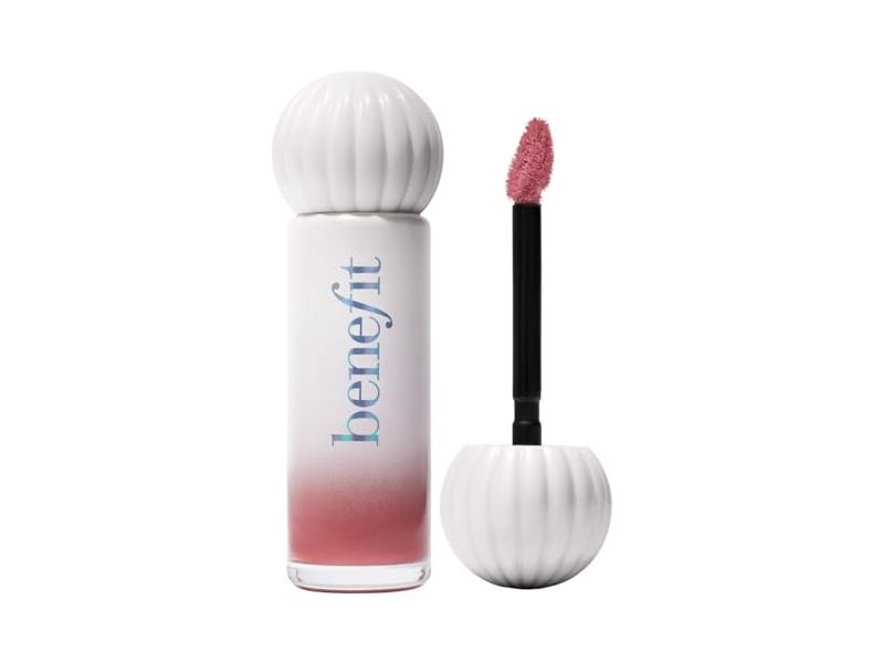 Benefit Splashtint Moisturizing Dewy Lip Tint, 15 Yachty Hottie Poppy Red, 0.2 fl oz/6 mL