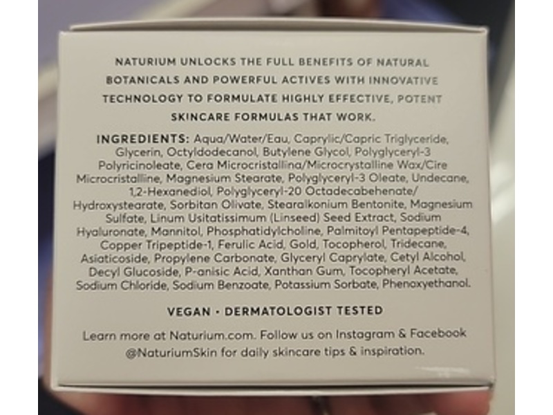 Naturium Multi-Peptide Rich Cream, 1.7 fl oz/50 mL