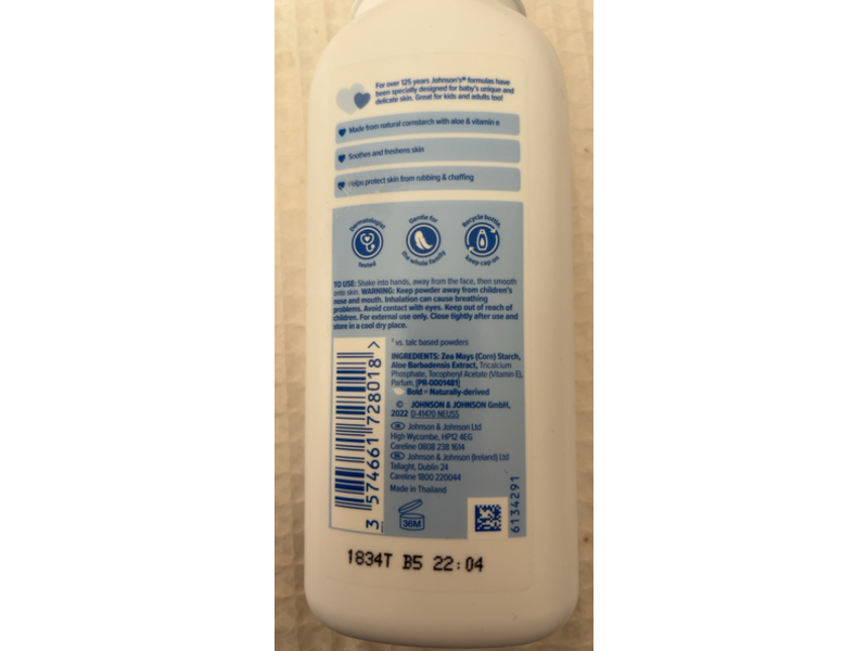 Johnson & Johnson Johnson's Powder, 200 g