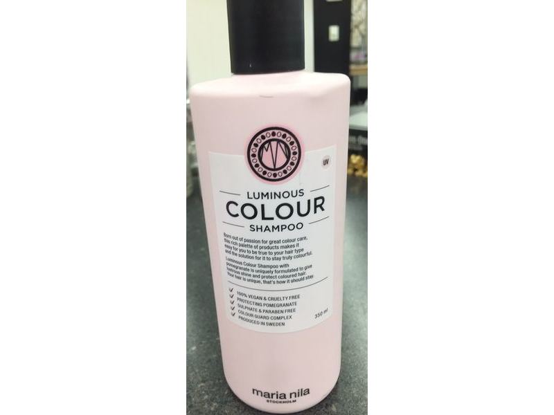 Maria Nila Luminous Colour Shampoo, 11.8 fl oz/350 mL