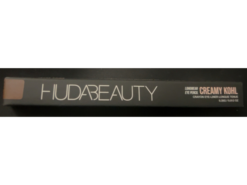 Huda Beauty Longwear Eye Pencil Creamy Kohl, Very Brown, 0.012 oz/0.35 g