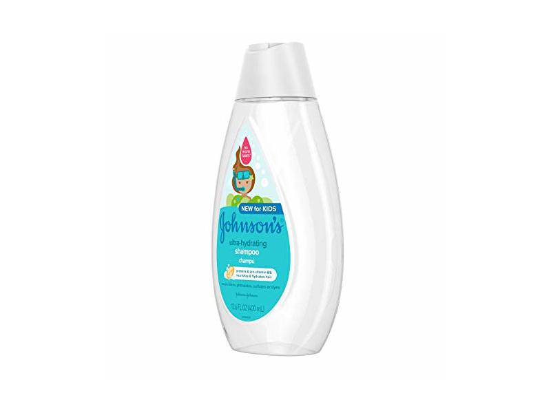 Johnson's Baby Ultra-Hydrating Tear-Free Kids Shampoo with Pro-Vitamin B5, Sulfate-Free, 13.6 fl. oz.
