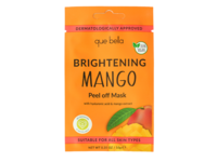 Que Bella Brightening Mango Peel Off Mask, Hyaluronic Acid & Mango Extract, 0.35 oz/10 g - thumbnail 1