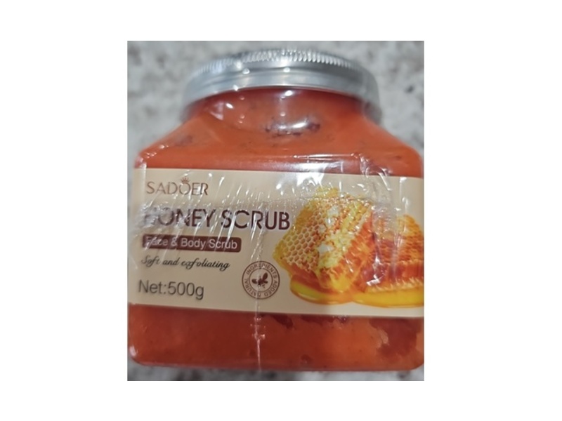 Sadoer Face & Body Scrub, Honey, 500 g