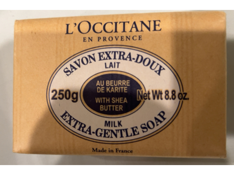 L'occitane En Provence Extra - Gentle Soap, Milk & Shea Butter, 8.8 oz/250 g